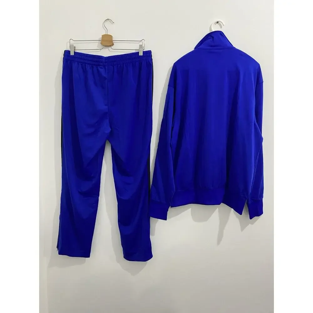 Adidas Originals Classics Firebird Tracksuit Lucid Blue Black Size M